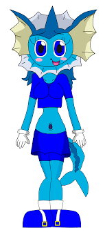 Neptuna The Vaporeon Sonic Pokemon Oc By Redballbomb On Deviantart