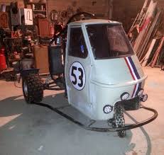 Also see for piaggio mp3 250 i.e. Piaggio Ape 50 With A Honda Cbr600 Inline Four Engine Swap Depot
