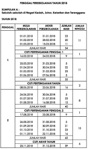 Diharapkan dengan perkongsian ini membantu anda membuat perancangan pada tahun hadapan. Hari Cuti Sekolah Malaysia 2018 Puasa 2021