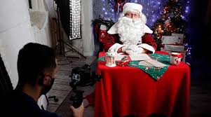 The tub of chocolates has been opened, home alone has been watched and the first tia maria and coke of the season has been poured. Hungarian Santas Go Online With Pre Recorded Christmas Greetings Trending News The Indian Express