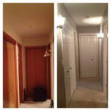 The best paint colours to go with oak or wood cabinets. Pin By Nicole Stotz On House Oak Trim Home Painted Interior Doors