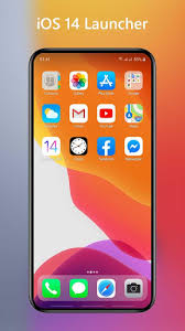 Además, incluye la aplicación inoty os 10 para mostrar notificaciones . Launcher Ios 14 Apk