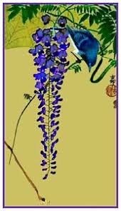 Portail des communes de france : Ohara Shoson Koson Wisteria Flycatcher Bird Counted Cross Stitch Chart Pattern Ebay