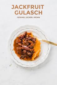 Veganes Jackfruit Gulasch Rezepte Winterrezepte Lecker