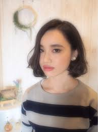 大人な美人スタイル センター分けならボブできまり hair ボブ ミディアムヘア ボブカット