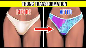 Ep. 23 - DIY Thong Panty | Multiple Thong Transformation Using Only ONE  Sewing Pattern | Sew Thong - YouTube