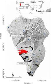 Rapid magma ascent beneath La Palma revealed by seismic tomography |  Scientific Reports