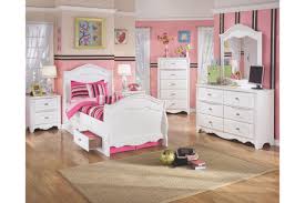 Create a backdrop for creativity with simple white walls and furniture in your girl's bedroom. Pin By Audrianna Rekow On Quick Saves In 2021 Girls Bed Canopy Kids Bedroom Furniture Sets Girls Bedroom Sets