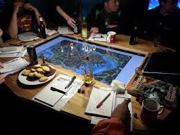 Making A Custom Gaming Table Dnd Table Table Games Gaming Table Diy