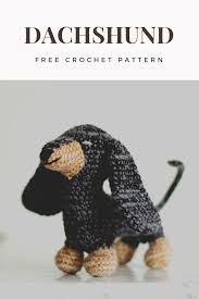 Patron De Amigurumi De Ganchillo Gratis De Perro Dachshund Ami Friends De Ron In 2020 Crochet Dog Patterns Crochet Patterns Amigurumi Crochet Amigurumi Free Patterns
