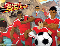 With dreams of becoming super league champions, a talented striker named shakes and his football team take on rivals while going on global adventures. Supa Strikas Projects Photos Videos Logos Illustrations And Branding On Behance