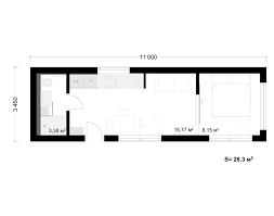 30 Qm Haus Deltamodul Uno Boden Laminat Haus Grundriss
