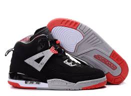 newest cheap air jordan spizike retro black red for sale