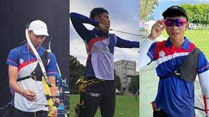 湯智鈞在東奧個人射箭首輪碰上越南選手阮黃飛宇(nguyen hoang phi vu)，最終湯智鈞以7比1奪勝，闖進32強後，將要碰上學長魏均珩，上演「台灣內戰」。 。(東京奧運,東奧射箭,湯智鈞) Wjcmi86srqw1im