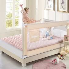 This platform bed is offered here in twin or full size. Toddler Bed Rail 70 Inch Baby Safety Bed Rails For Queen King Twin Full Size Bed Beige Color M Overstock 32047993