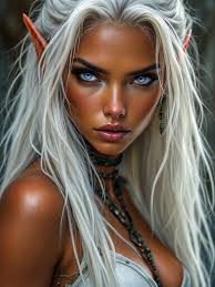 D&D character descriptions in MS Paint art