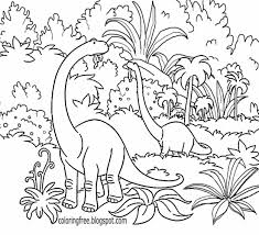 So we tried to discover some great free coloring pages for kids images for your needs. 12158578 Full Dinosaur Scenery Coloring Freees Printable Pictures To Color Kids Drawing Ideas Mountain For Toddlers Nature Approachingtheelephant