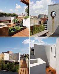 Urban Oasis Rustic Modern Rooftop Garden Deck Design Deck Garden Rooftop Garden Roof Garden