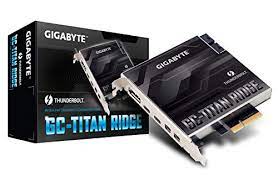 And i found this one by gigabyte: Best 6 Thunderbolt 3 Pcie Cards Thunderboltlaptop