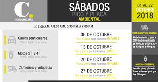 Jun 23, 2021 · antes de salir de casa, revise el pico y placa que corresponde hoy miércoles 23 de junio de 2021 a bogotá, cali, barranquilla, cúcuta y medellín. Pilas Vuelve El Pico Y Placa Los Sabados Al Valle De Aburra