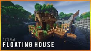 Floating islands and extreme hills canyons mcpe 0 15 0 epic. Floating Lake House Tutorial Minecraft Tutorial 1 15 2 Youtube