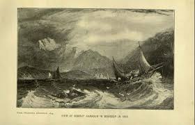 1845-View Of Bombay Harbour In Monsoon