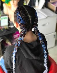 Cornrow braids with white beads. Carrara Markets Treat The Kids To Mermaid Hair Braids Facebook