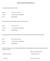 Paspor merupakan suatu dokumen penting yang diterbitkan oleh kementerian luar negeri kepada seorang warga negara yang akan melakukan perjalanan ke luar negeri. Contoh Surat Kuasa Pengambilan Str Download Suratresmi Com