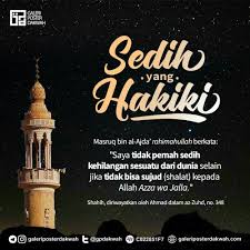 Sedih Yang Hakiki Iman Kutipan Agama Motivasi