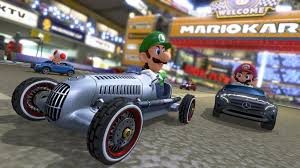 Mercedes Benz Comes To Mario Kart 8 Mario Kart Mercedes Benz Cars Mario Kart 8