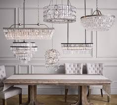 Pottery barn adeline crystal rectangular chandelier. Adeline Faceted Crystal Round Chandelier Bronze Finish Pottery Barn Havenly