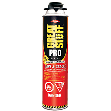 Minimal expansion, high yield, quick cut. Great Stuff Pro Spray Foam For Gaps Cracks 24 Oz Gun Application Expands To 3 In 342101 Rona