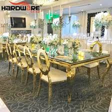 It is made of glass and solid wood. Antique Furniture Mirror Glass Top Commercial Wedding Table Set China Golden Frame Led Dining Table Restaurant Round Table Made In China Com