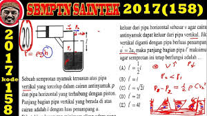 Duddy arisandi, st, mt lecture at akademi teknik soroako follow 0 comments 31 likes. Pembahasan Soal Sbmptn 2017 Saintek 158 Fisika No 20 Semprotan Nyamuk Qwerty