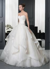 153 99 Glamorous Organza Sweetheart Neckline Dropped Waistline Ball Gown Wedding Dress With Beaded La Wedding Dress Organza Bridal Dresses Ball Gowns Wedding