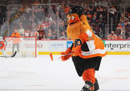 Gritty costumes will be all over the delaware valley, maybe even the country. Flyers Mascot Gritty Won T Leave Iceburgh Alone Pittsburgh Post Gazette