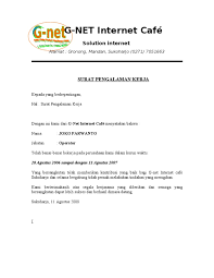 Surat pengalaman kerja contoh paklaring. Surat Pengalaman Kerja