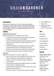 Free download a professional resume template to stand out from all candidates. Free Resume Templates Download For Word Resume Genius