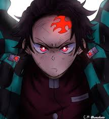 Angry Tanjirou Kamado Artist Cmshoto Funny Anime Pics Anime Anime Funny