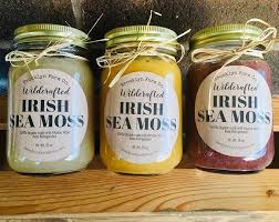Real Jamaican Natural Wild Crafted Sea Moss Etsy In 2020 Sea Moss Alfredo Sauce Recipe Moss