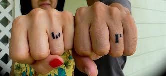 25 perfectly sweet wedding ring tattoo ideas. 42 Wedding Ring Tattoos That Will Only Appeal To The Most Amazing Of Couples Tattooblend