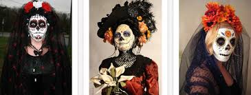 This is a great last minute halloween look. Sugar Skull Halloween Makeup Inspiration Photos