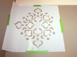Follow it to the letter, and you can revitalize any room in if you do decide to go the spray paint route, you may want to lay down tarps or painters tape to mitigate the risk of a large mess. How To Stencil A Focal Wall Hgtv