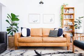 Simply push back to lounge. 16 Ways To Decorate With Leather Furniture