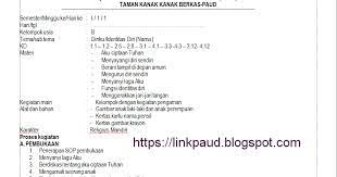 Rppm paud tema diri sendiri semester 1 kurikulum 2013 tahun pelajaran 2018/2019. Rpph Tema Diriku Usia 5 6 Tahun Semester 1 Kurikulum 2013 Link Paud