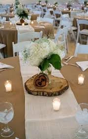 42 Ideas For Backyard Wedding Tables Decor Round Rustic Wedding Table Decor Wedding Centerpieces Wedding Table