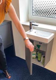 Gäste wc möbel wollen gut überlegt sein. Badexpress 03 Waschbecken Fur Sehr Kleine Und Schmale Gaste Wc Sogar Mit Staurraum Zitzelsberger Gmbh