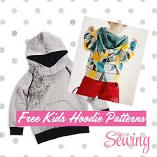 Free downloadable sewing patterns for beginners. Free Hoodie Sewing Patterns For Kids