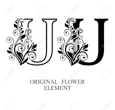 In some countries (e.g., norway,. Elegant Initial Letters U In Two Color Variations With Botanical Element Vector Letters Logo Design Template Set Alphabet Label Sign For Company Branding And Identity Unique Concept Type As Logotype Royalty Free Cliparts