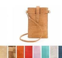 Cork Phone Crossbody Purse | Mini Vegan Leather Bag ...